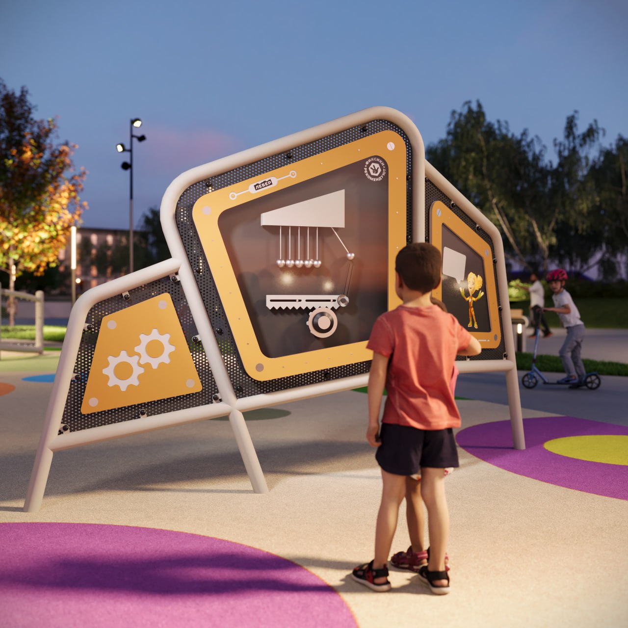 От игры к знаниям: компания «Лебер» и ГК «Рики» представили научные площадки по мотивам «Фиксиков»